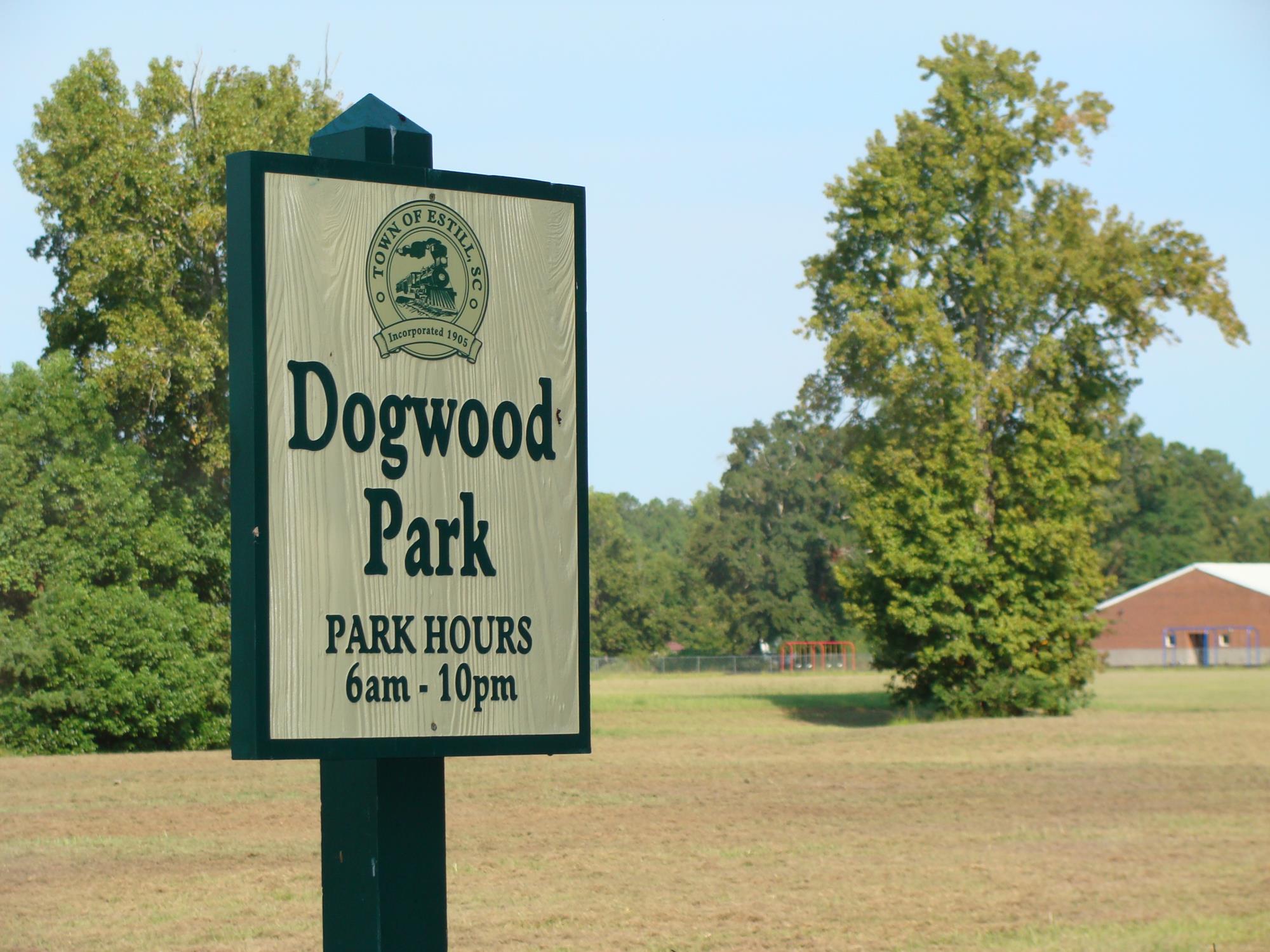 DOGWOOD PARK SIGN